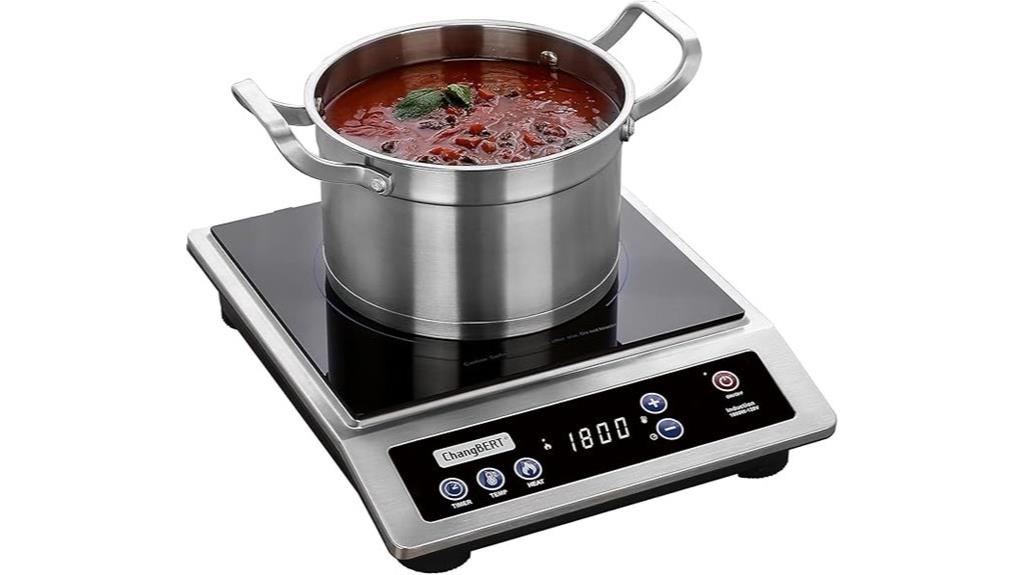 portable commercial induction cooktop