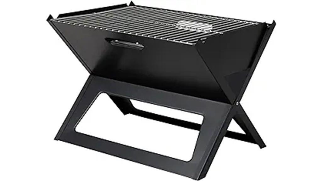 portable folding outdoor grill