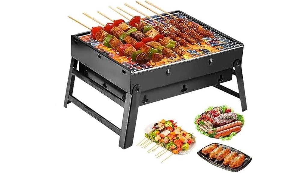portable mini bbq grill