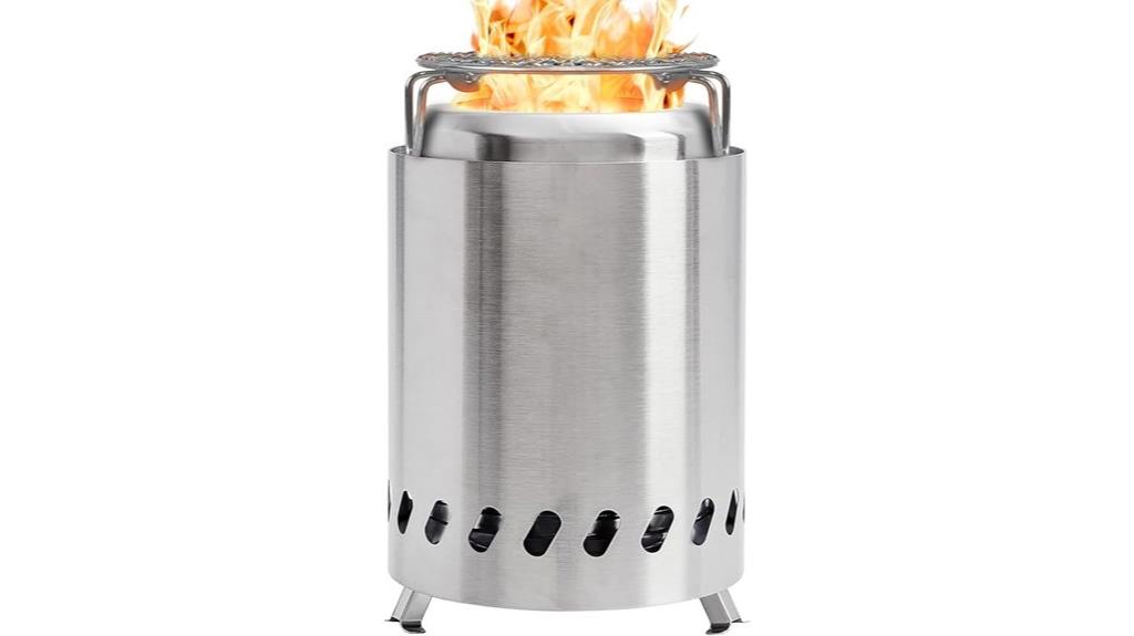 portable tabletop fire pit