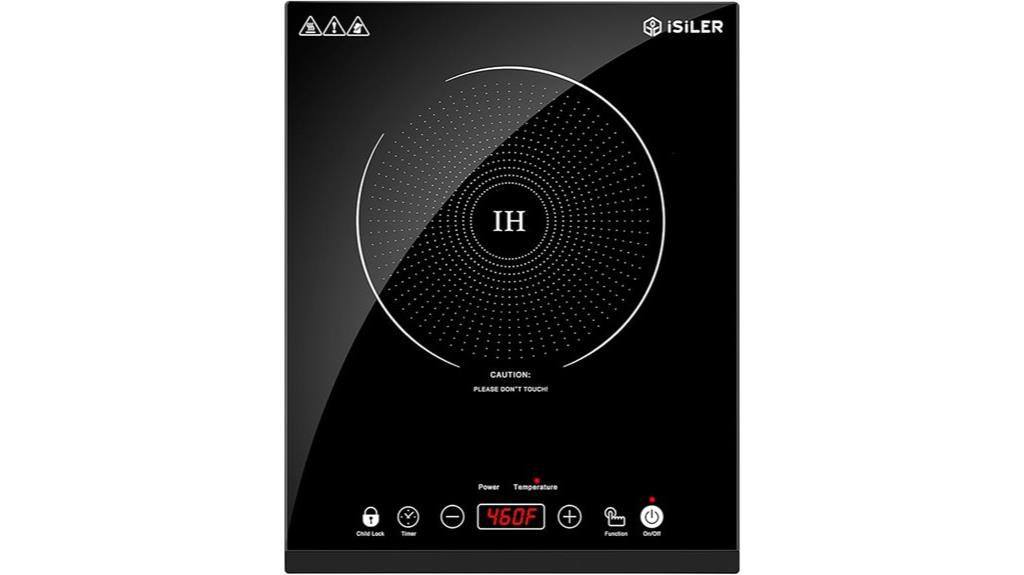 portable touch induction cooker