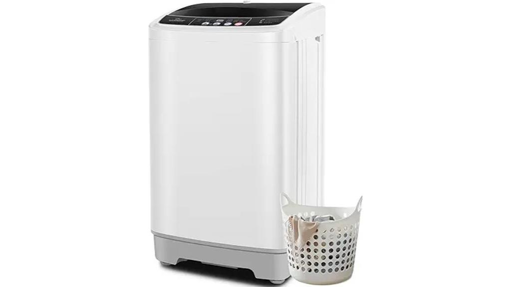 portable washing machine capacity