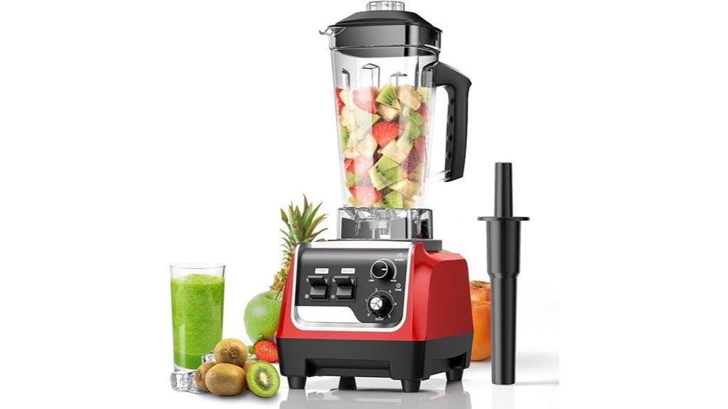 powerful 1800w blender capacity