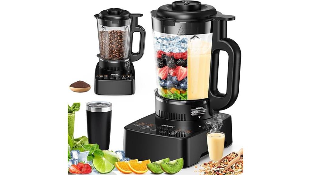 powerful glass jar blender