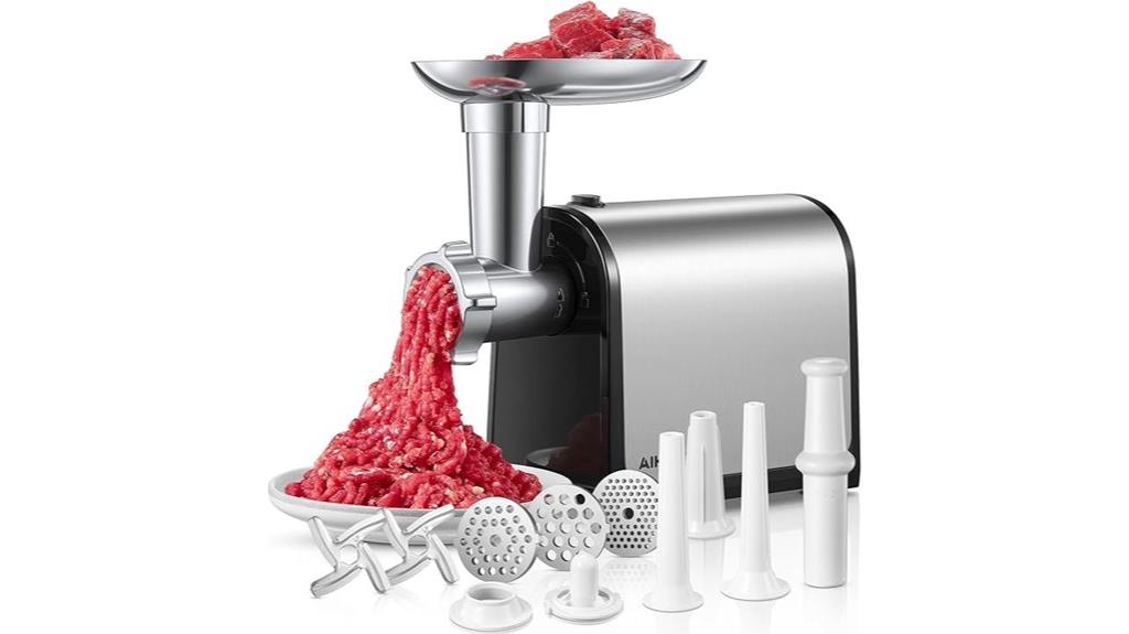 powerful stainless steel grinder