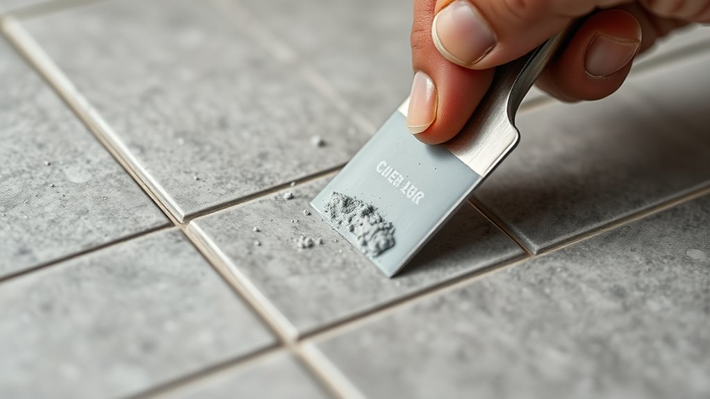 practice grout application techniques