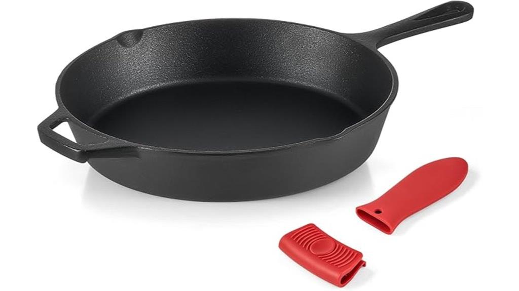 pre seasoned 10 inch cast iron