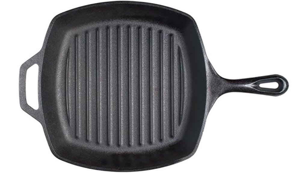 pre seasoned square grill