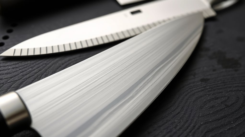precise serrated blade sharpening