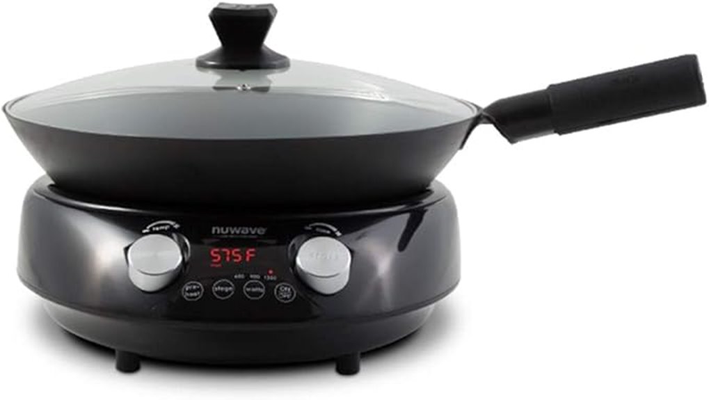 precise temperature induction wok