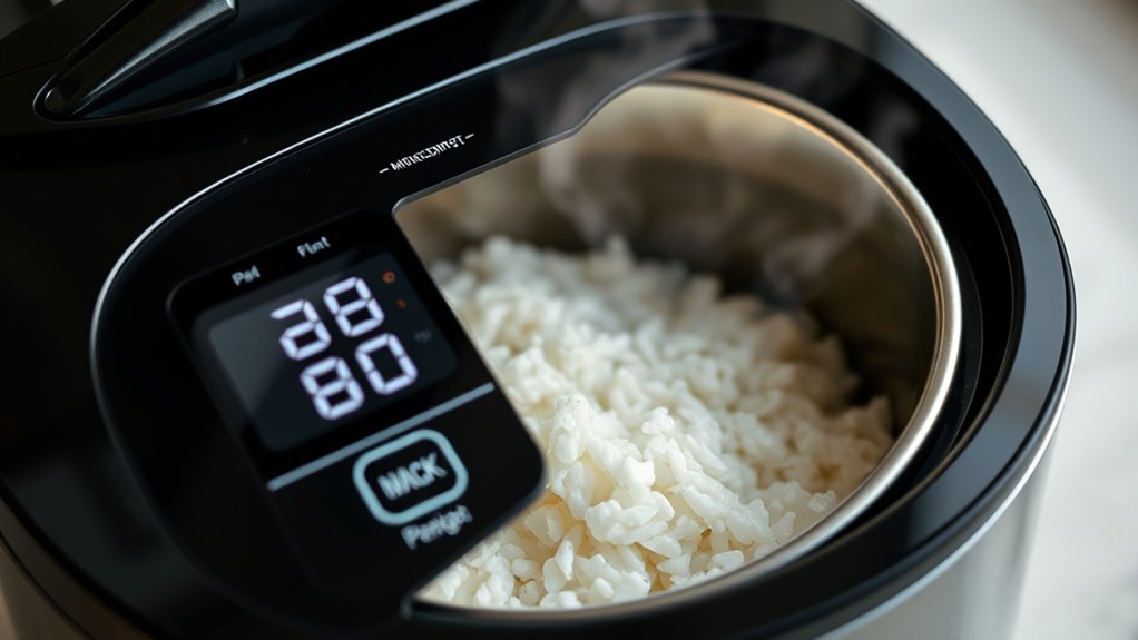 precision microcomputer cooking control