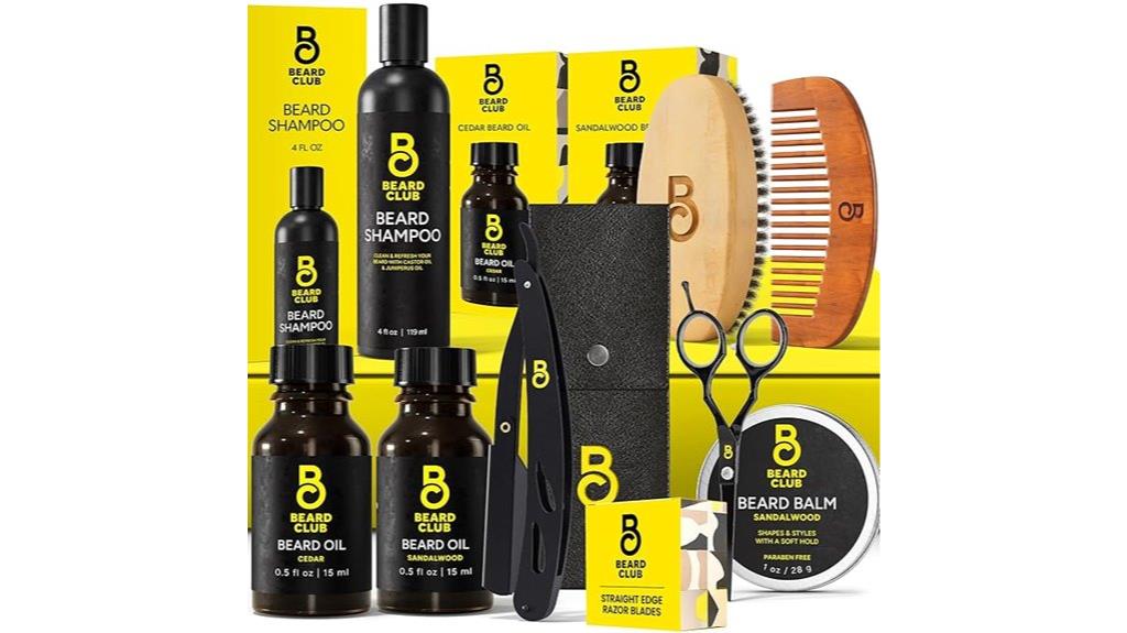 premium beard grooming kit