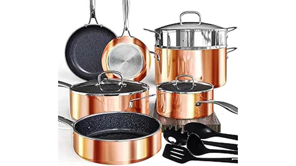 premium ceramic cookware set