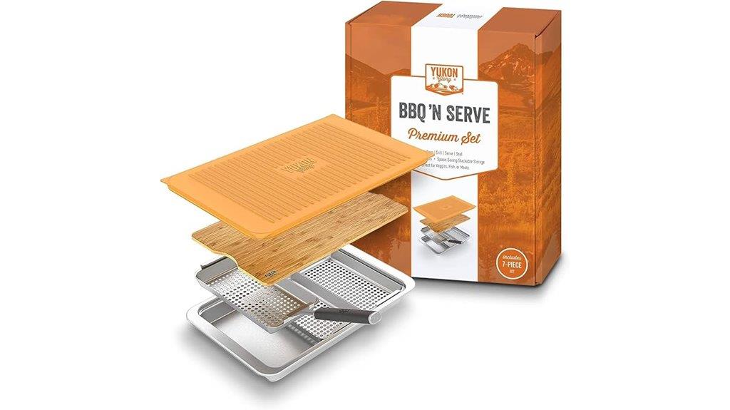 premium yukon glory grill set