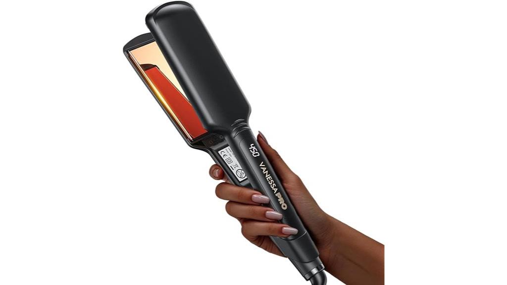 professional black hair straightener