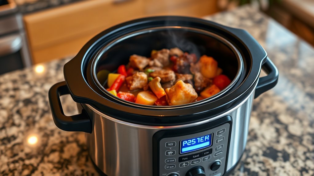 programmable cookers regulate temperature
