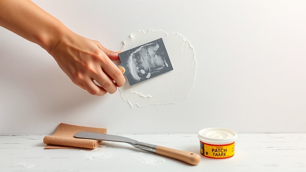 proper surface preparation and feathering