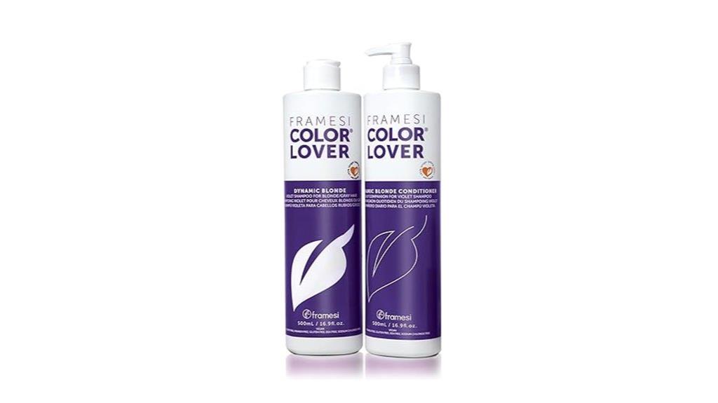 purple blonde hair care