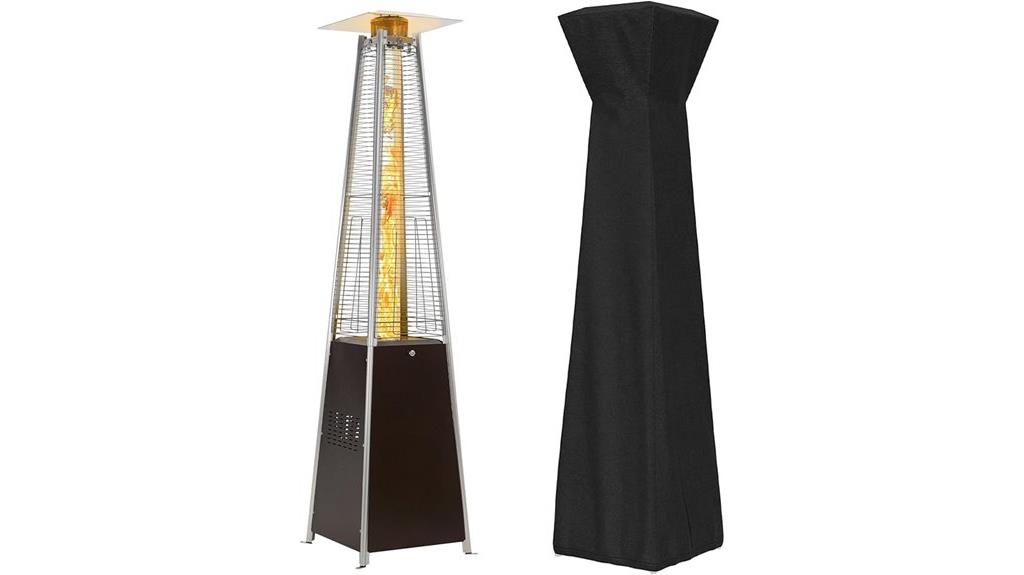 pyramid propane patio heater