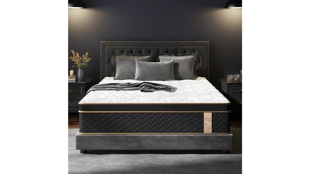 queen hybrid mattress box