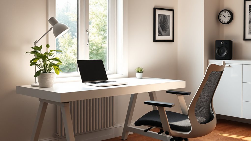 quick home office planning