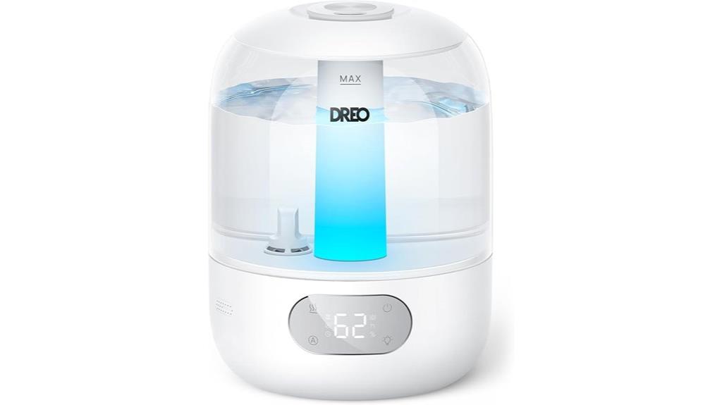 quiet 3l room humidifier
