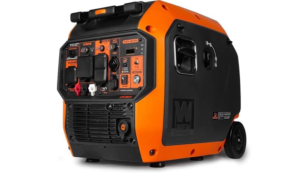 quiet 6800 watt rv generator