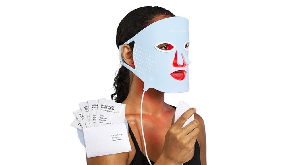 red light therapy mask