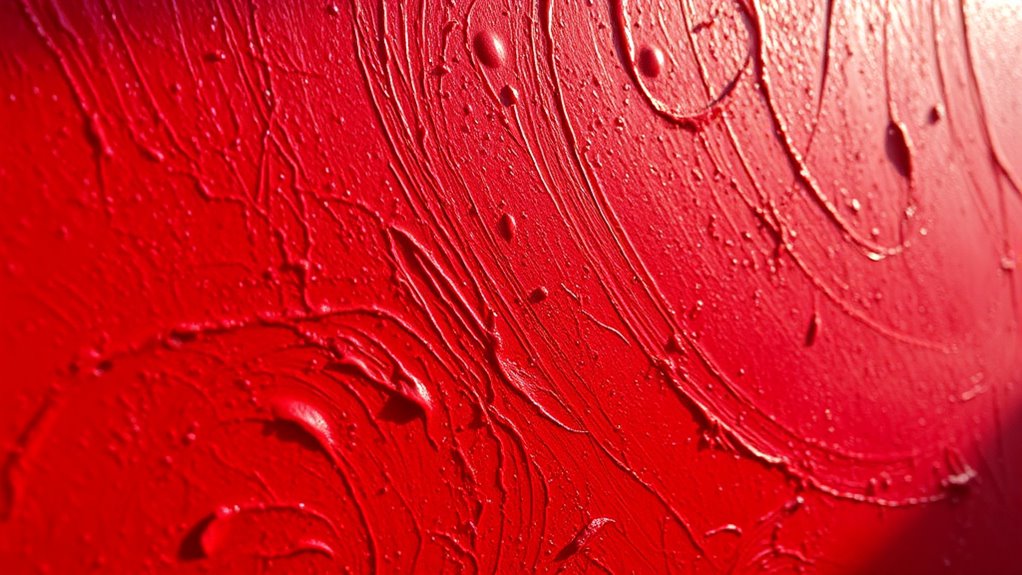 red sparks passionate energy