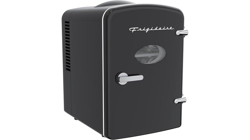 retro personal mini fridge