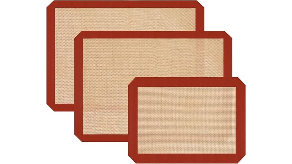 reusable non stick oven mats