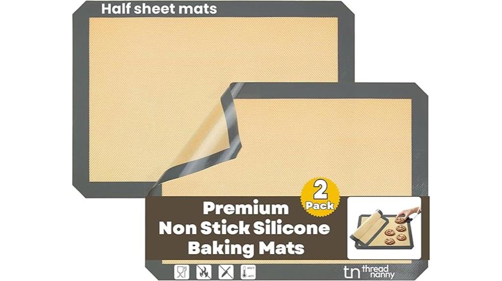 reusable nonstick baking mats