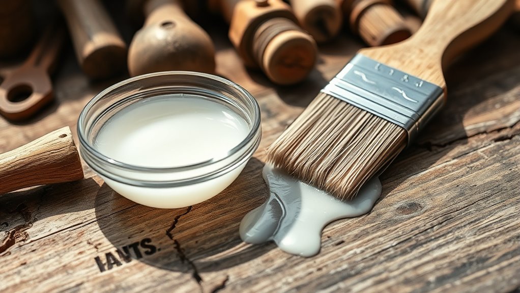 revive thickened wood glue