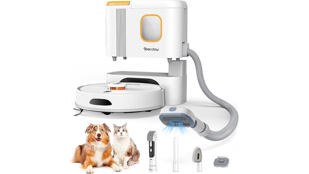 robot vacuum with mopping