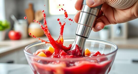 safe blending avoid splatter