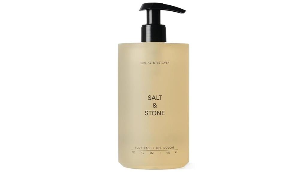 salty vetiver body wash