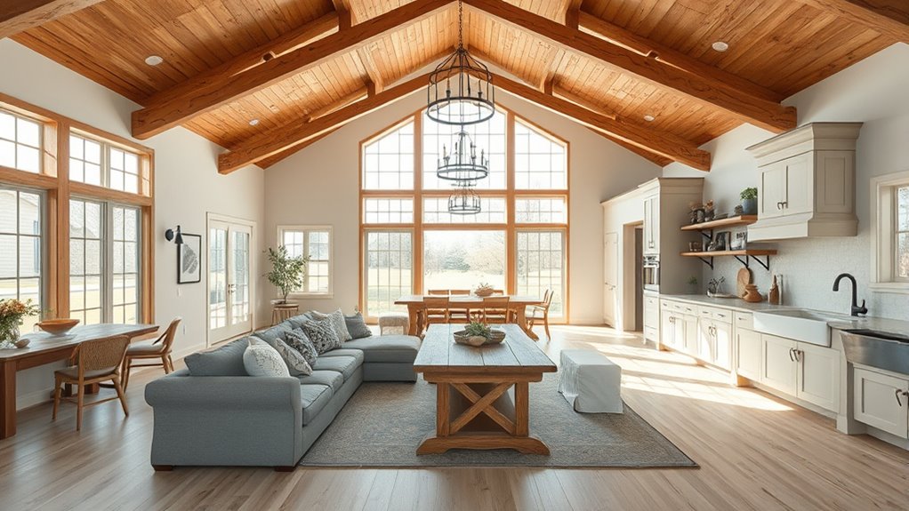 seamless connected spacious living