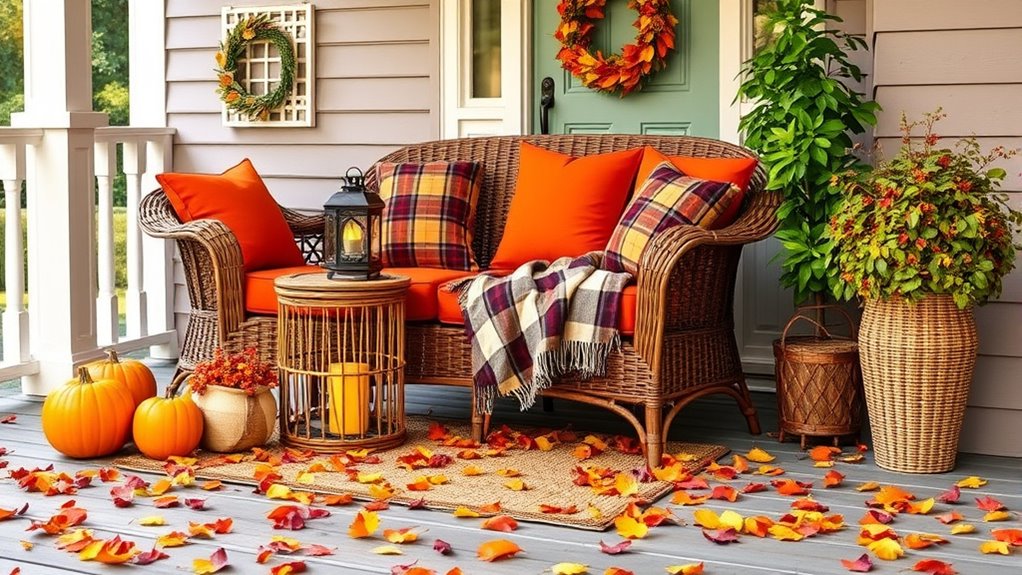 seasonal porch decor updates