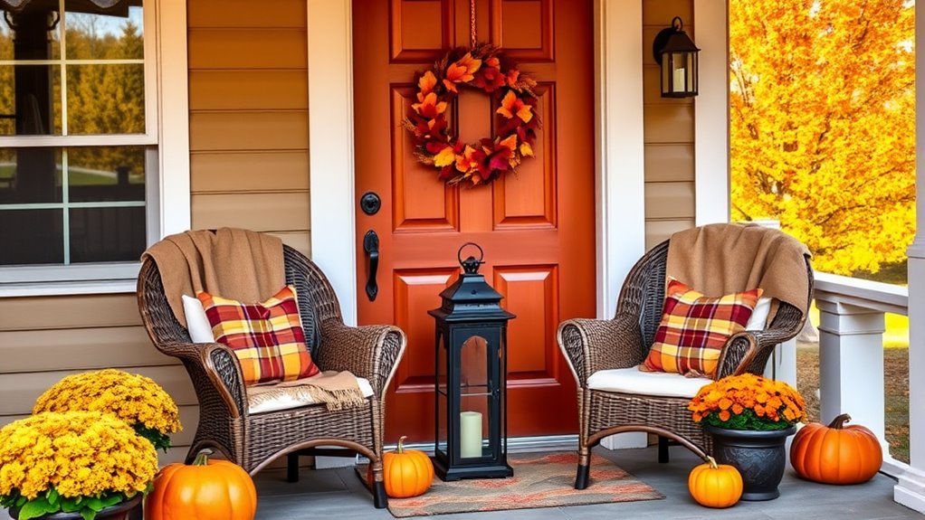 seasonal porch decor updates