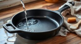 seasoned skillet care tips