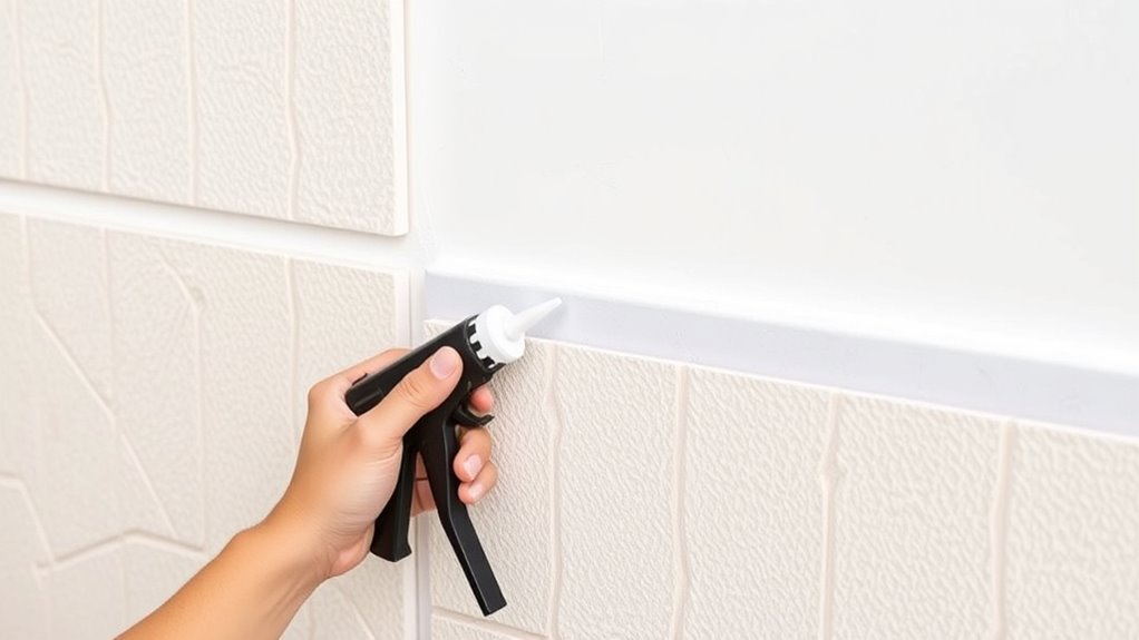 secure panels with tape