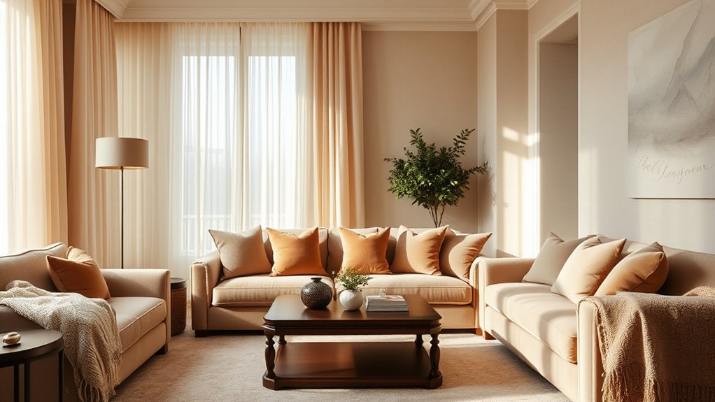selecting warm undertone hues