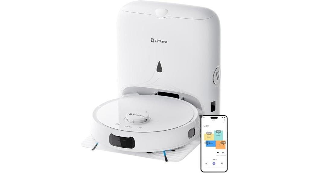 self emptying robotic vacuum cleaner