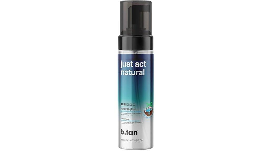 self tanning foam for bronzing