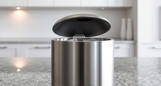 sensor activated trash cans