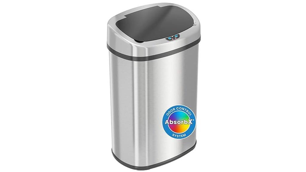 sensor operated kitchen trash can
