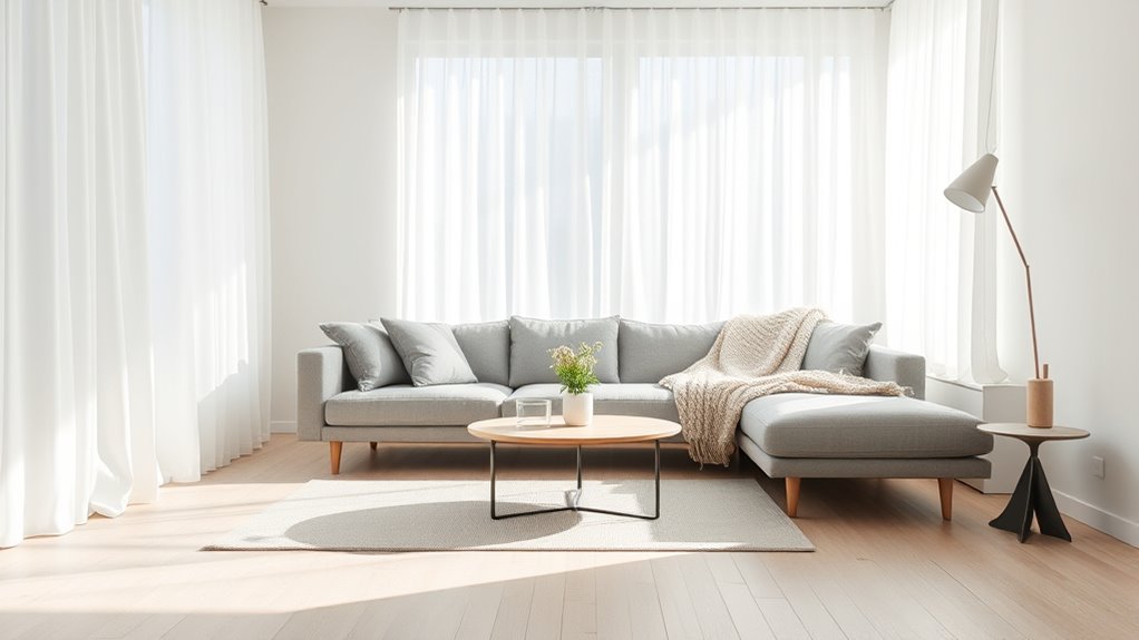 serene natural minimalist harmony