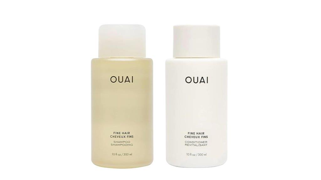 shampoo and conditioner set