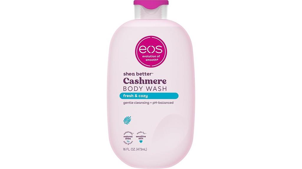 shea cashmere body wash