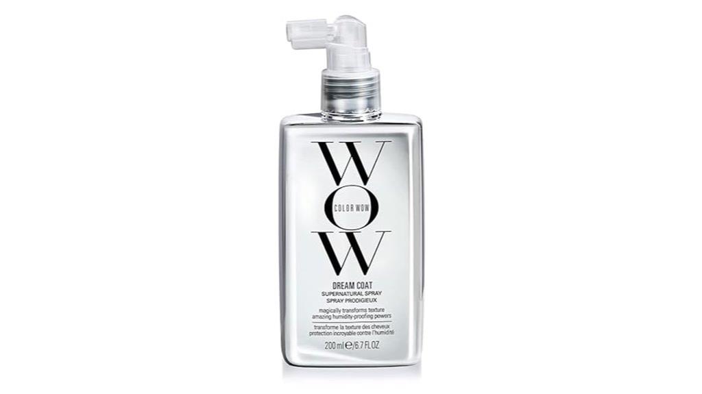 shiny anti humidity hair spray